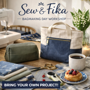 April 25 2026, Bag Sewing Workshop, Linköping -1 day